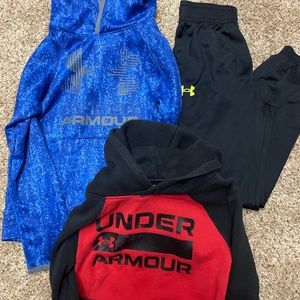 Under armour boy lot